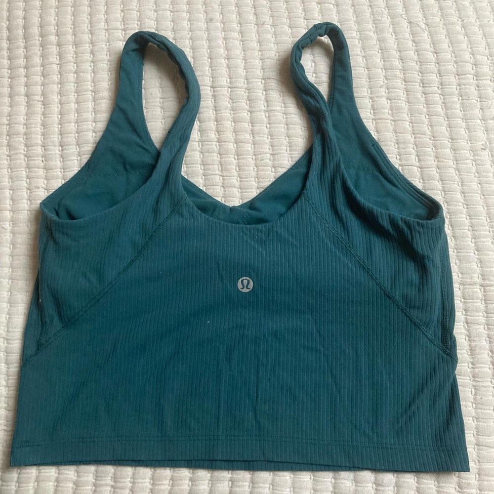 Lulu Lemon Teal Align Crop